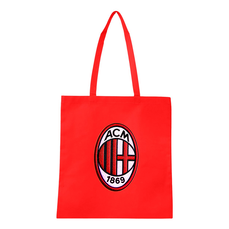 AC Milan Embroidered Q-Tees Non-Woven Tote