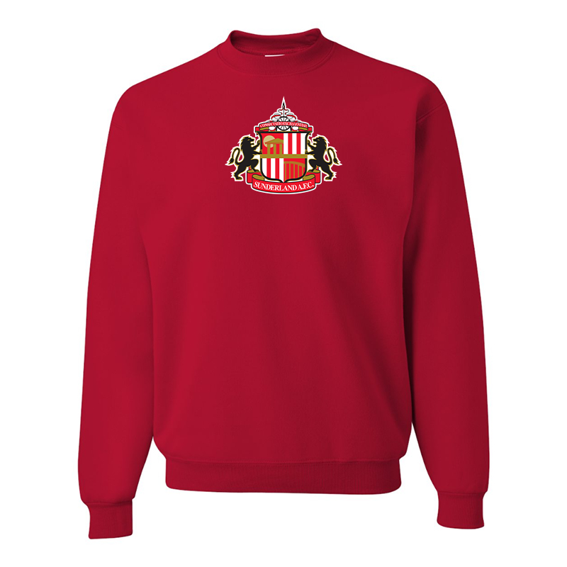 Men's Sunderland AFC Soccer JERZEES NuBlend Crewneck Sweatshirt