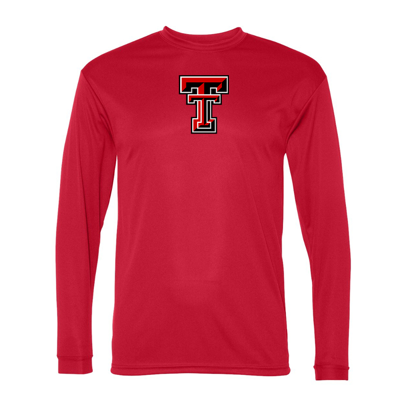 Men's Texas Tech Red Raiders Performance Long Sleeve T-Shirt