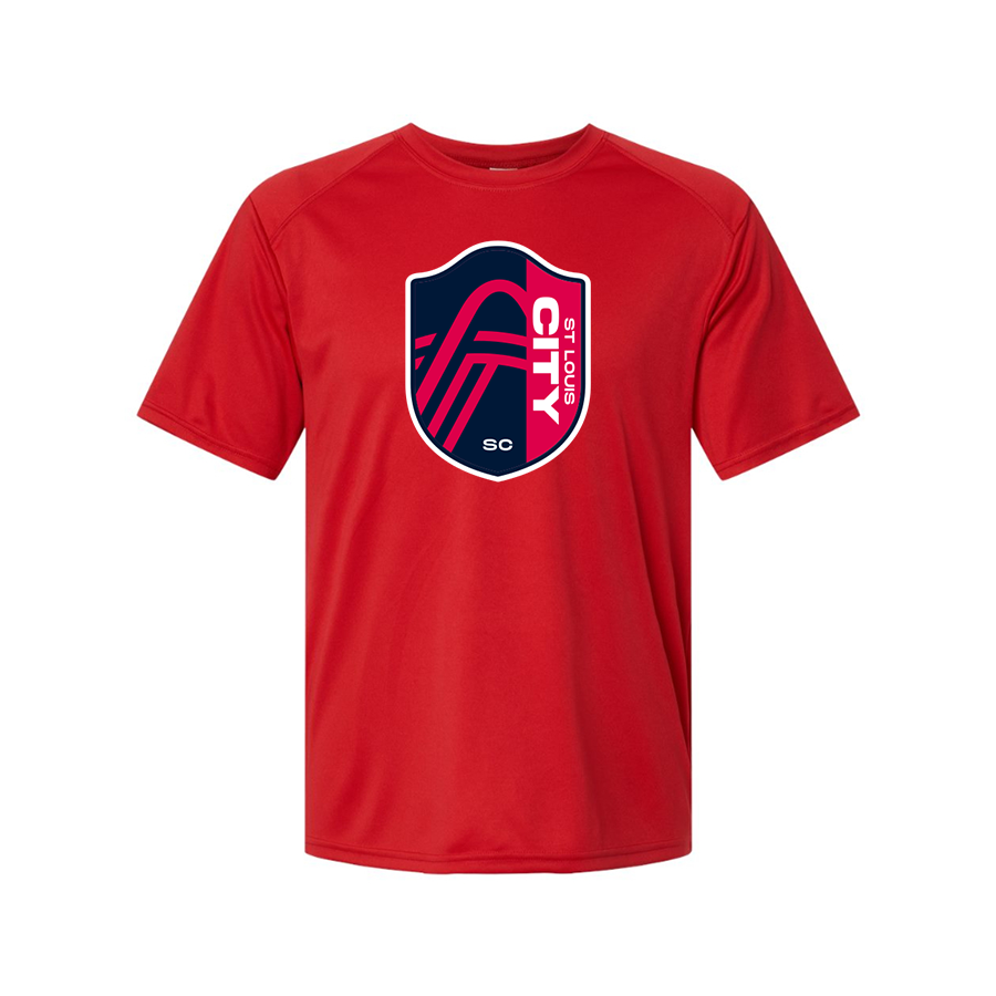 Youth St. Louis City Soccer Performance T-Shirt