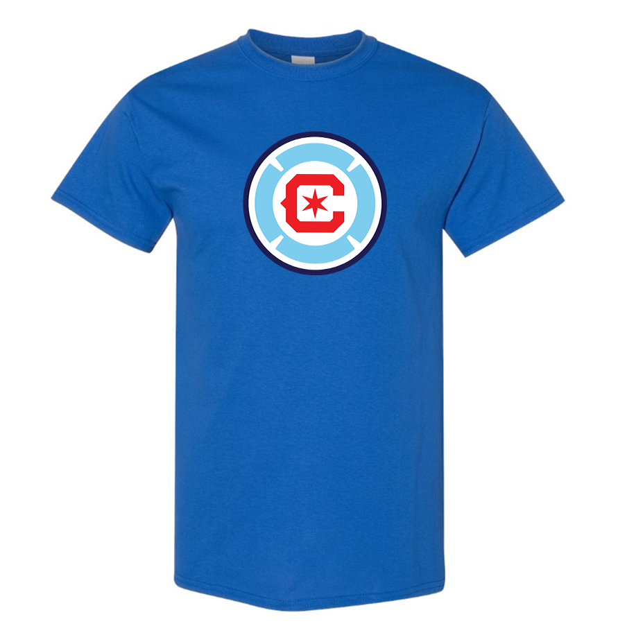 Men's Chicago fire Soccer Cotton T-Shirt