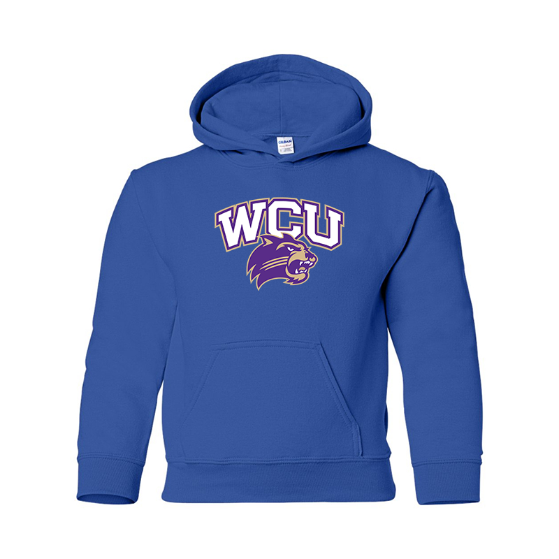 Youth Western Carolina CatamountsGildan Heavy Blend Hooded Sweatshirt