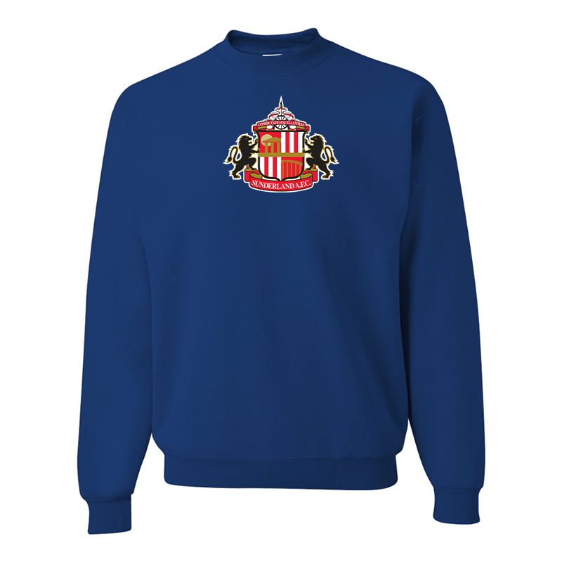 Men's Sunderland AFC Soccer JERZEES NuBlend Crewneck Sweatshirt
