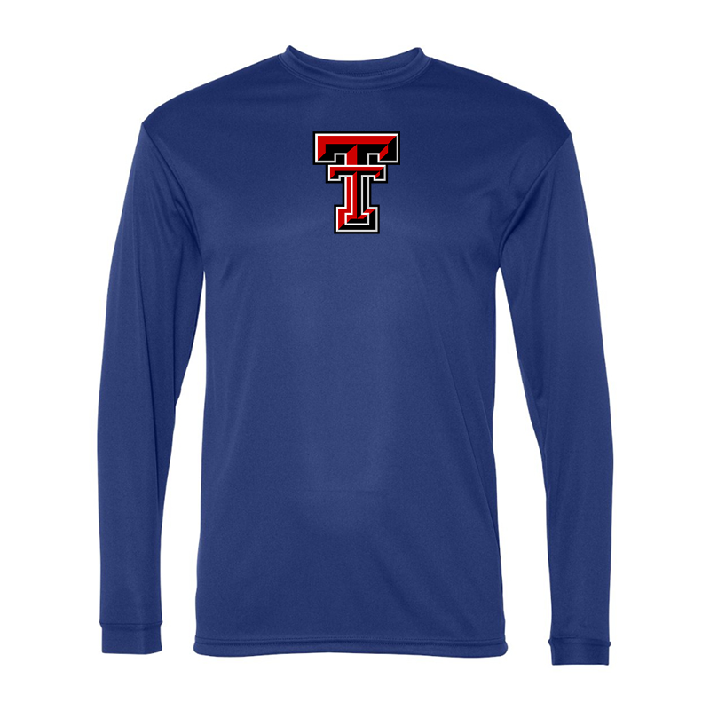 Men's Texas Tech Red Raiders Performance Long Sleeve T-Shirt