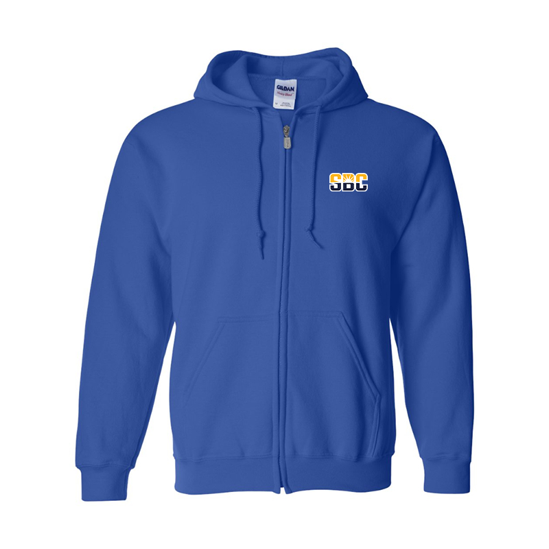 Men's Sun Belt Conference Gildan Heavy Blend Full Zip Hooded Sweatshirt