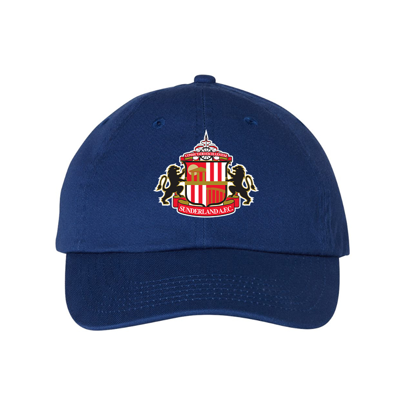 Sunderland AFC Soccer Valucap Adult Bio-Washed Classic Dad Hat