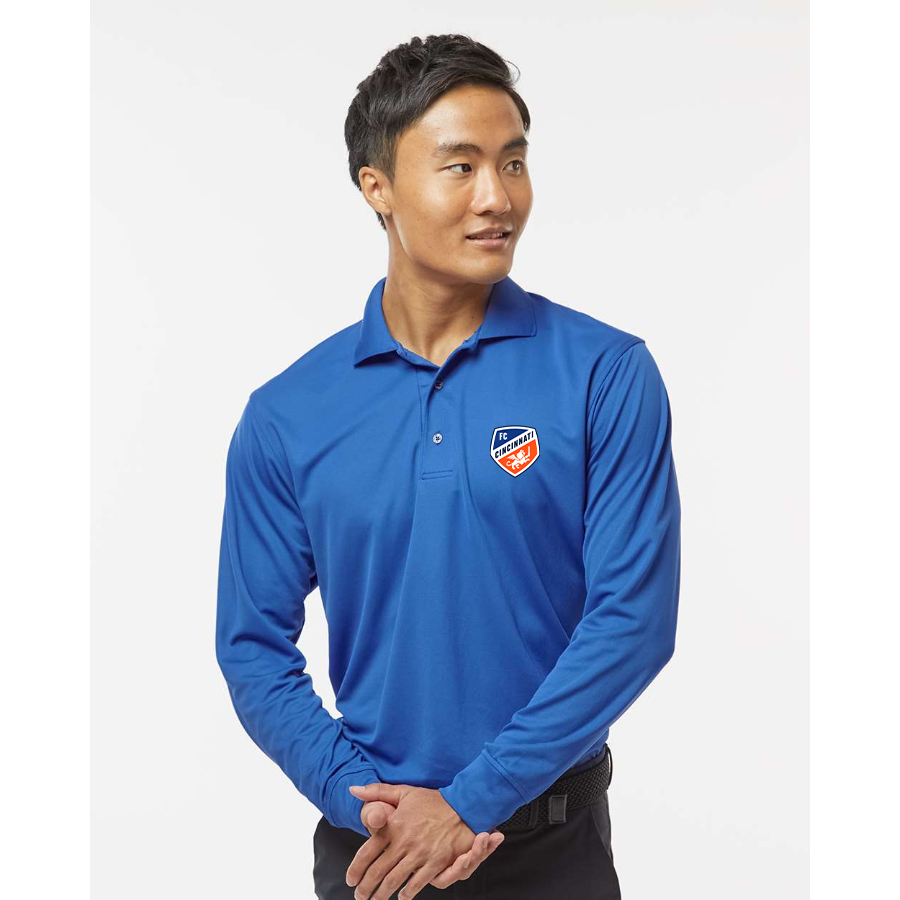 Men's FC Cincinnati Paragon Prescott Long Sleeve Polo