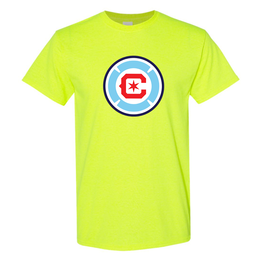 Men's Chicago fire Soccer Cotton T-Shirt