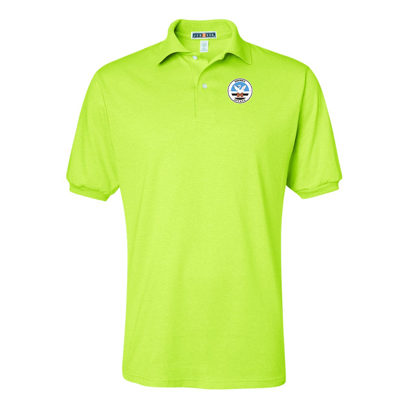 Men's Swansea City Soccer JERZEES SpotShield polo