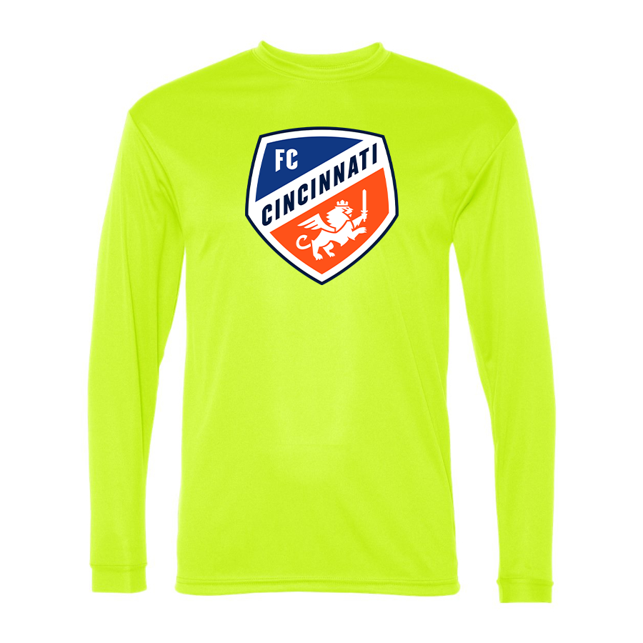 Men's FC Cincinnati Polyester Long Sleeve T-Shirt