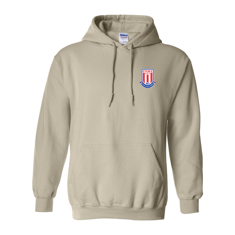 Men's Stoke City Soccer Gildan Heavy Blend Hooded Sweatshirt