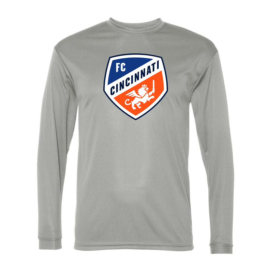 Men's FC Cincinnati Polyester Long Sleeve T-Shirt