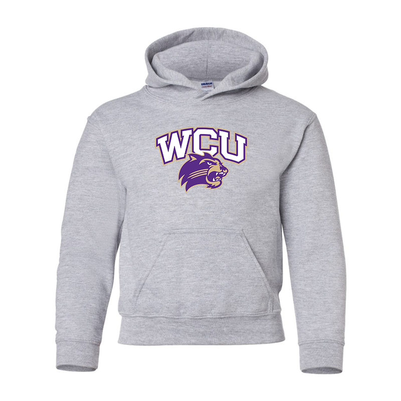 Youth Western Carolina CatamountsGildan Heavy Blend Hooded Sweatshirt