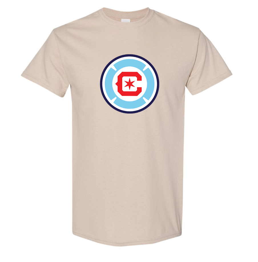 Men's Chicago fire Soccer Cotton T-Shirt