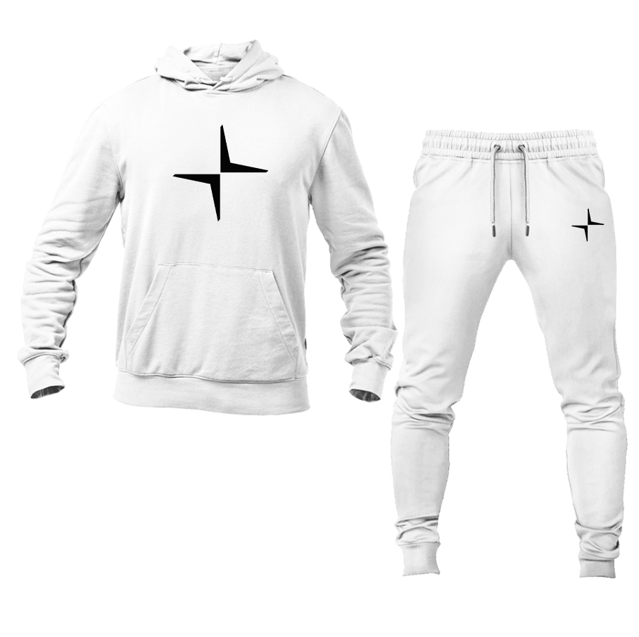 Men's Polestar Electric Car Hoodie Joggers Set
