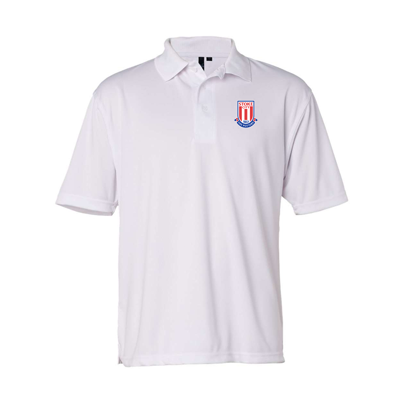 Men's Stoke City Soccer Sierra Pacific Moisture Free Mesh Polo
