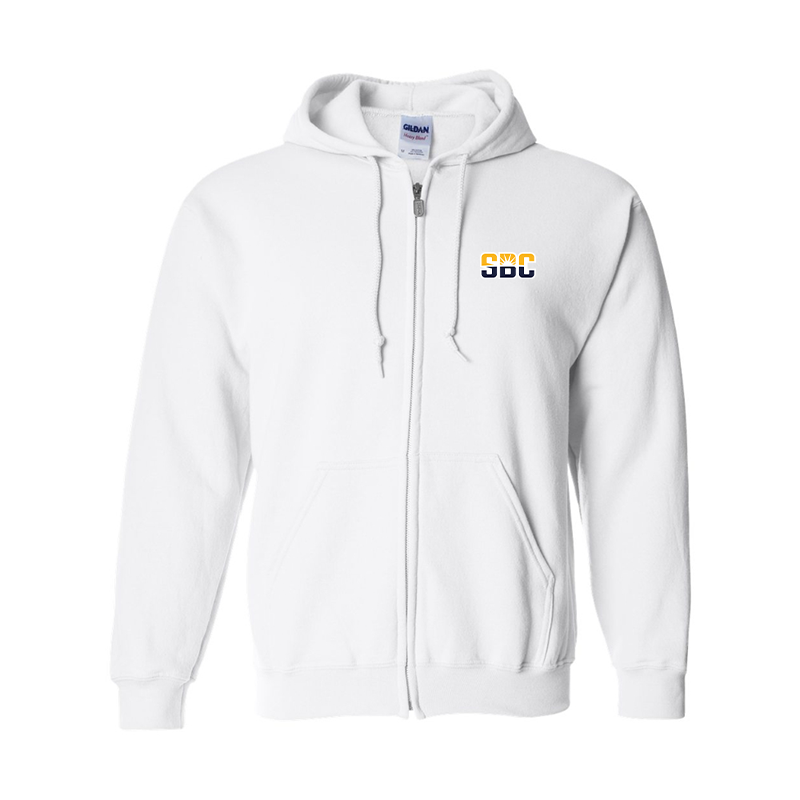 Men's Sun Belt Conference Gildan Heavy Blend Full Zip Hooded Sweatshirt