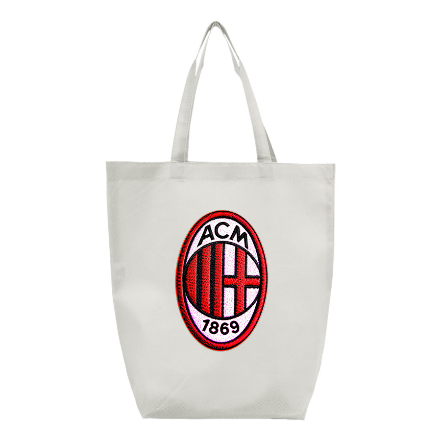 AC Milan Embroidered Q-Tees Non-Woven Gusset Bottom Tote