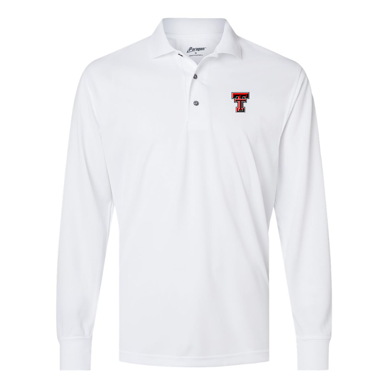 Men's Texas Tech Red Raiders Paragon Prescott Long Sleeve Polo