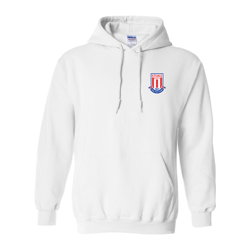 Men's Stoke City Soccer Gildan Heavy Blend Hooded Sweatshirt