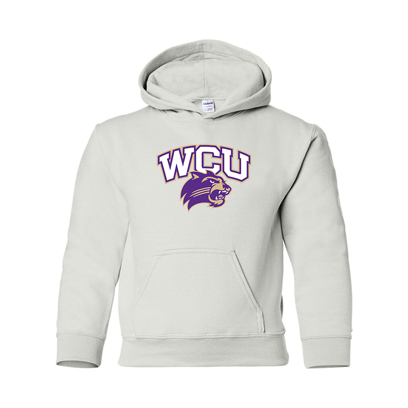 Youth Western Carolina CatamountsGildan Heavy Blend Hooded Sweatshirt