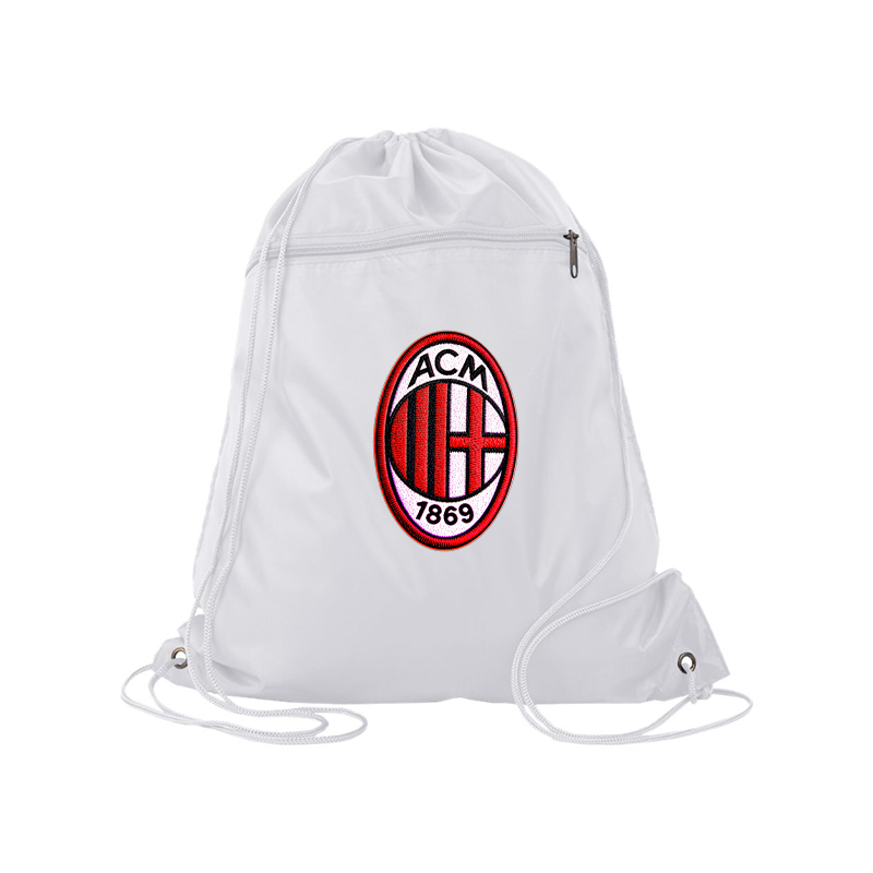 AC Milan Embroidered Q-Tees - Polyester Cinchpack