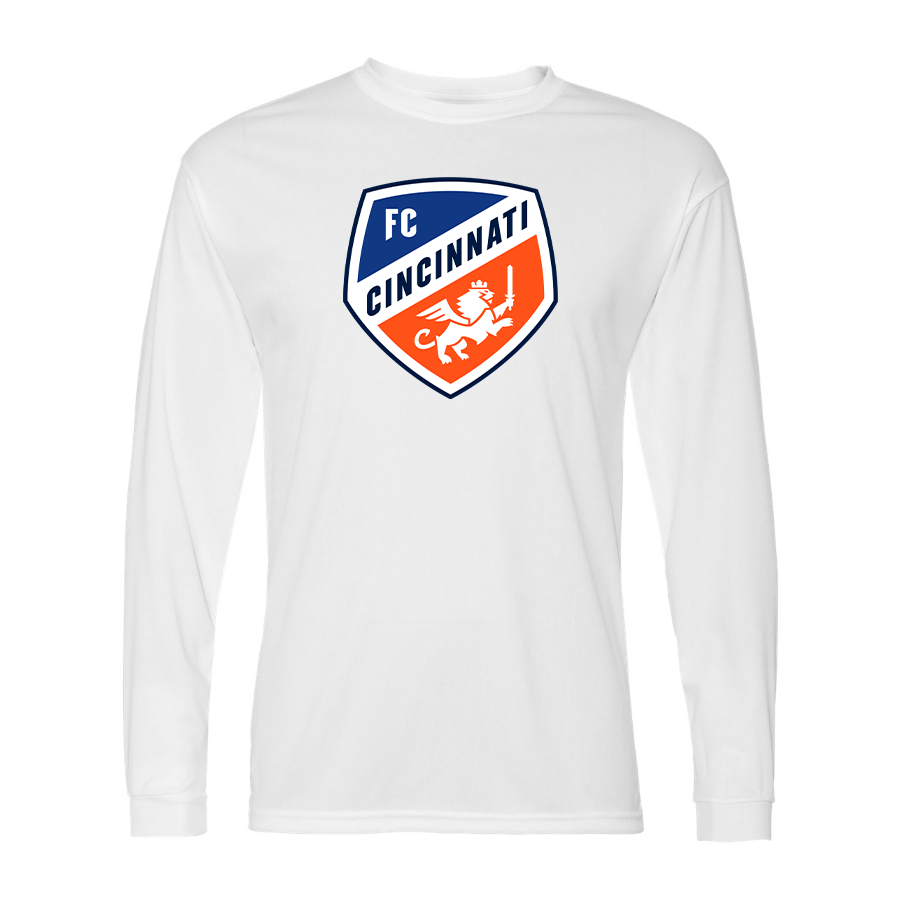 Men's FC Cincinnati Polyester Long Sleeve T-Shirt