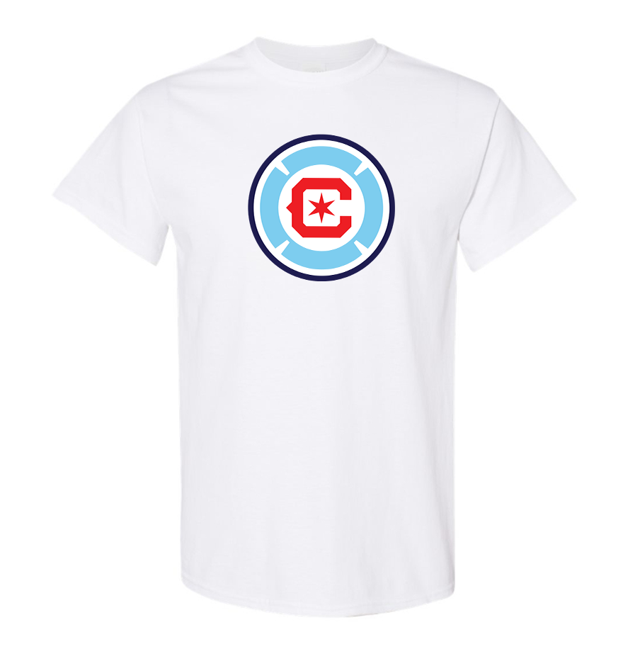 Men's Chicago fire Soccer Cotton T-Shirt