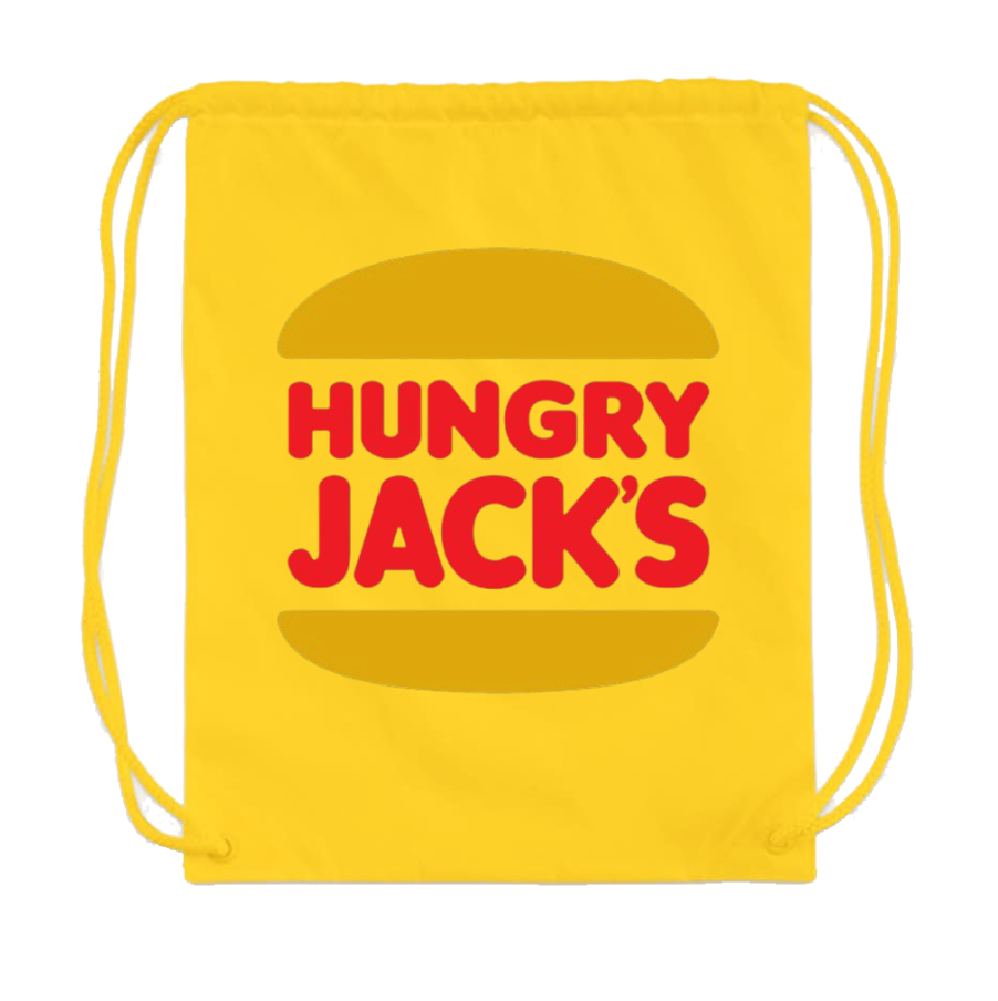 Hungry Jack_s Drawstring Bag