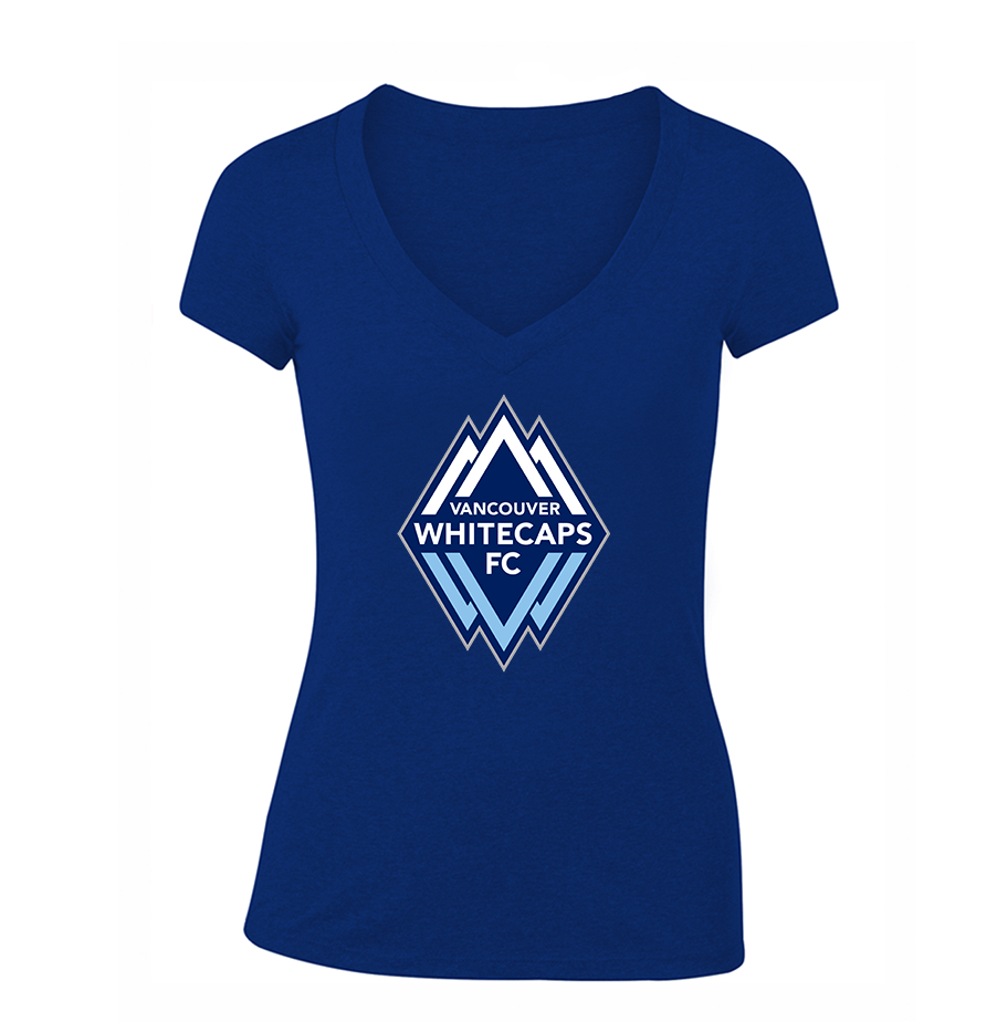 Women's Vancouver Whitecaps FC V-Neck T-Shirt
