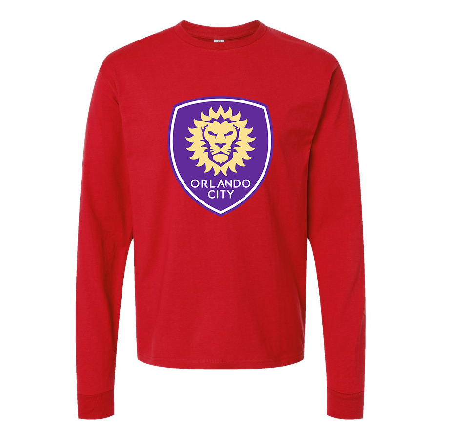 Youth's Orlando City Soccer Long Sleeve T-Shirt