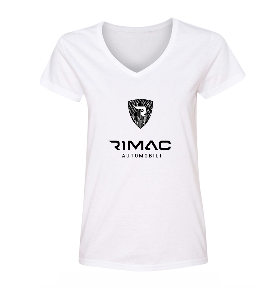 Women's Rimac Automobili V-Neck T-Shirt