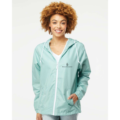 Men's  Four Seasons Independent Trading Co Lightweight Windbreaker Full-Zip Jacket