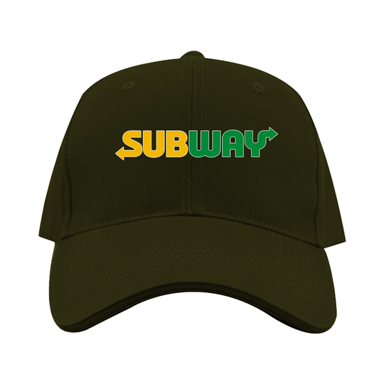 Subway Dad Baseball Cap Hat