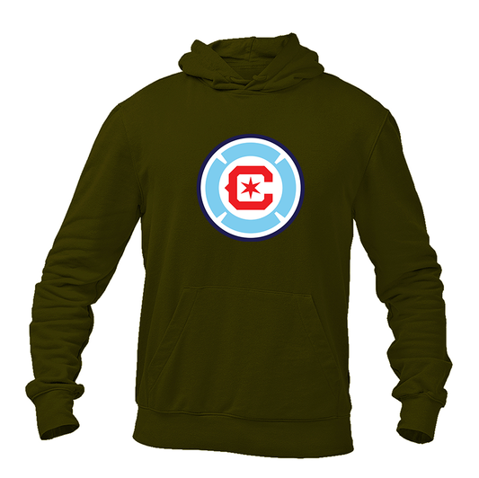 Youth Chicago fire Soccer Kids Pullover Hoodie