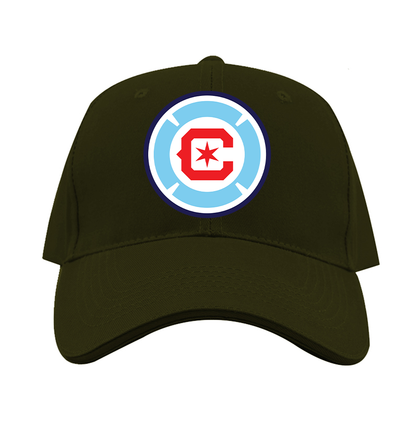 Chicago fire Soccer Dad Baseball Cap Hat