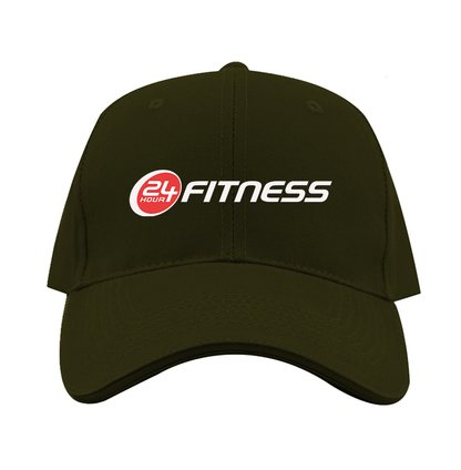 24 Hour Fitness Dad Baseball Cap Hat