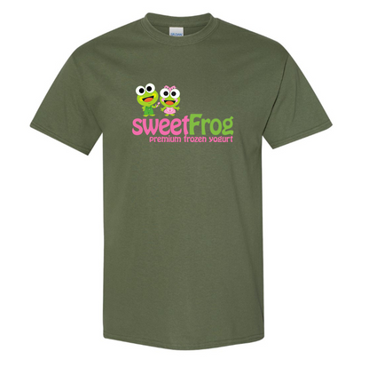 Men's Sweet Frog Frozen Cotton T-Shirt