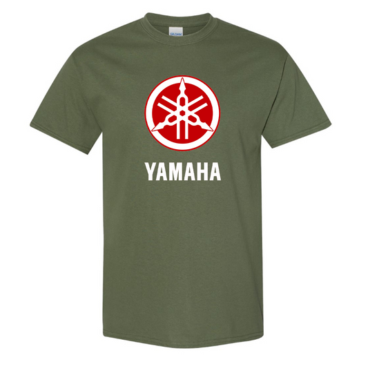 Youth Yamaha Motorcycle Kids Cotton T-Shirt