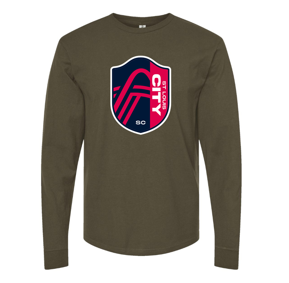 Youth's St. Louis City Soccer Long Sleeve T-Shirt