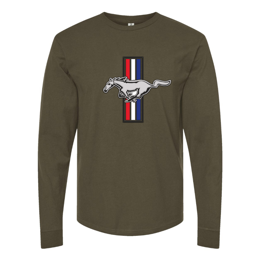 Men's Mustang  Long Sleeve T-Shirt