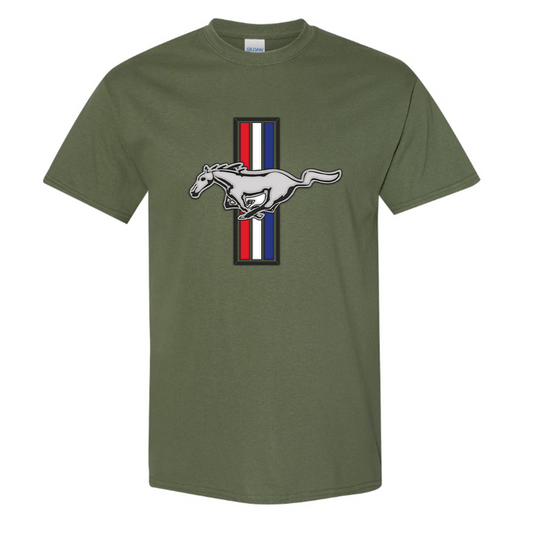 Youth Mustang Kids Cotton T-Shirt