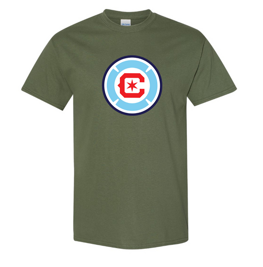 Youth Chicago fire Soccer Kids Cotton T-Shirt