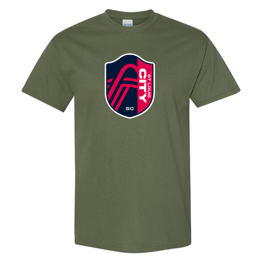 Youth's St. Louis City Soccer  Cotton T-Shirt