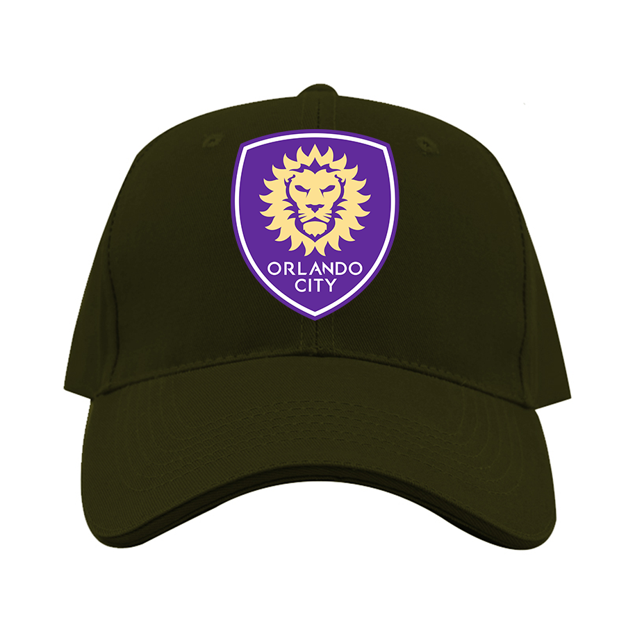 Orlando City Soccer Dad Baseball Cap Hat