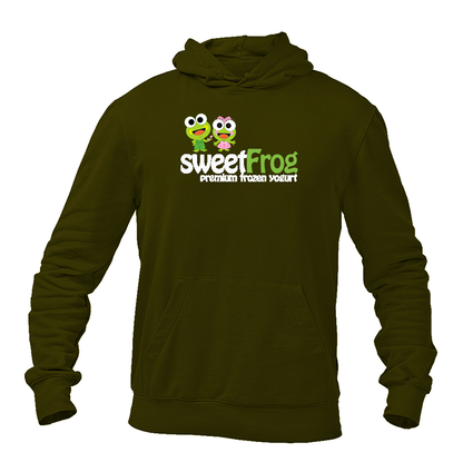 Men's Sweet Frog Frozen Pullover Hoodie