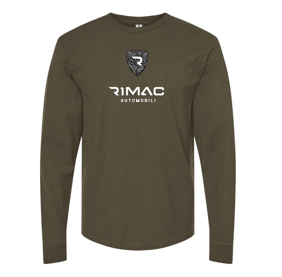 Men's Rimac Automobili Long Sleeve T-Shirt