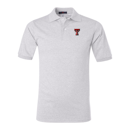 Men's Texas Tech Red Raiders  JERZEES  SpotShield polo