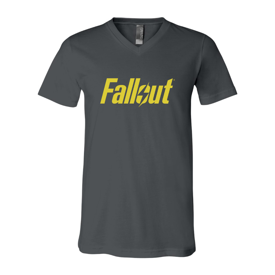 Men's Fallout BELLA + CANVAS - Jersey V-Neck T-Shirt