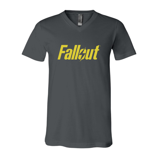 Men's Fallout BELLA + CANVAS - Jersey V-Neck T-Shirt